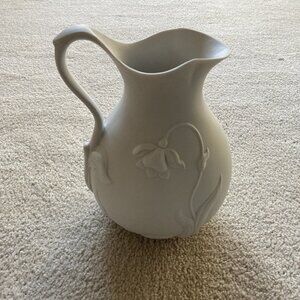 Vintage MMA White Bisque Jonquil Pitcher